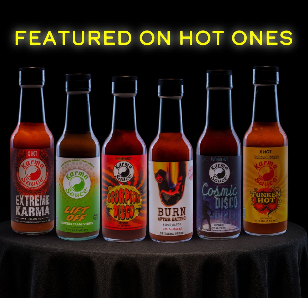 Karma Sauce on Hot Ones: The Complete Archive - Karma Sauce